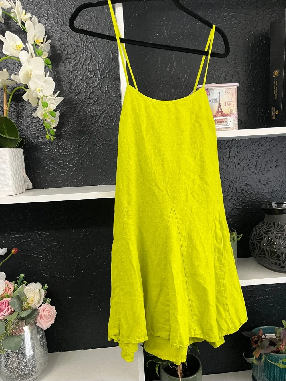 a new day Neon Lime Green Mini Dress - Picture 2 of 6